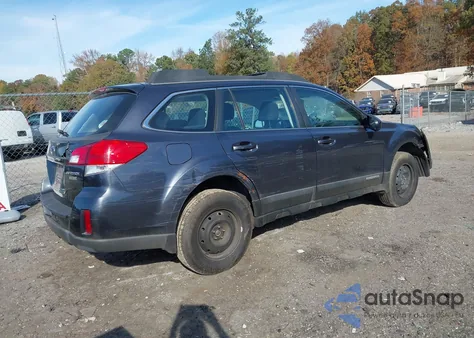 2010 Subaru Outback 2.5I z USA, uszkodzony, nr VIN 4S4BRBAC6A3349985